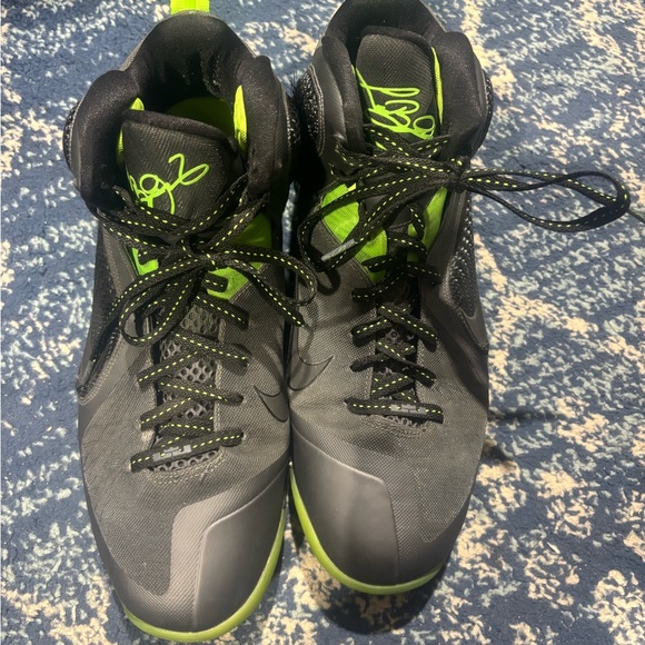 lebron 9 green and black